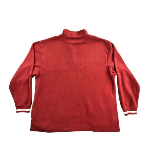 Florida State Seminoles Jacket Mens XL NCAA Football Fleece Quarter Zip Pullover - Picture 2 of 11